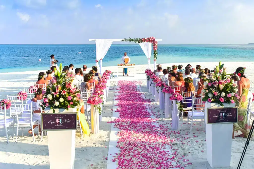 destination wedding beach scaled