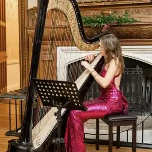 Harpist for wedding