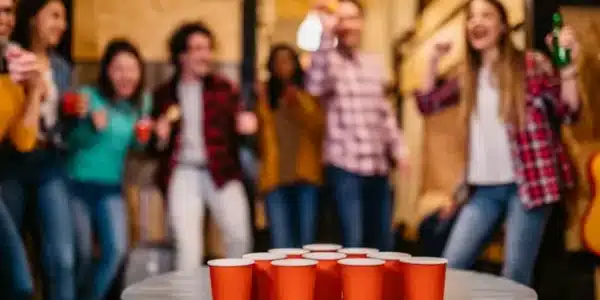 House party entertainment ideas beer pong