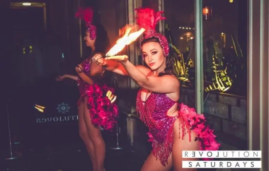 fire dancer club